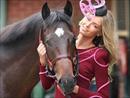Monaco and Jen Hawkins Derby Eve 2009 Monaco and Jen Hawkins Derby Eve 2009